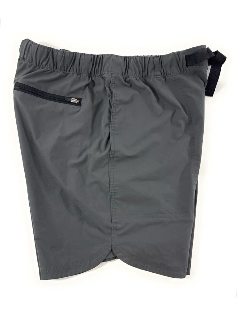 Topo Designs Mens Belted Shorts Size Medium Active Hiking River Outdoors Gray